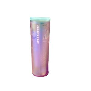 Starbucks full length mermaid - mirror pastel purple pink iridescent NEW cup mug